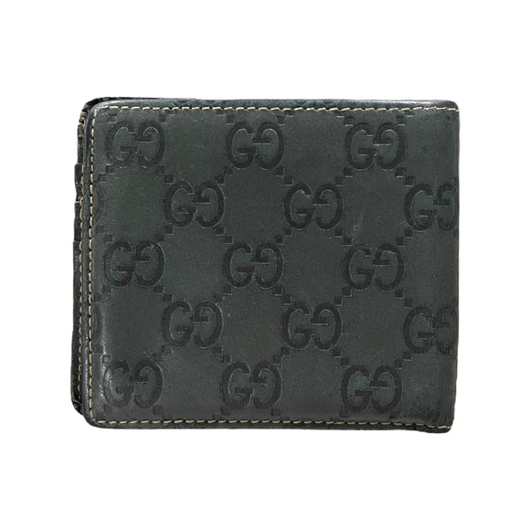 Gucci Leather Monogram Bifold Wallet - Picture 2 of 6
